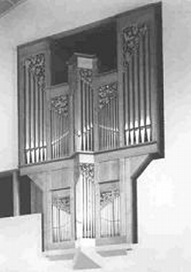 Het Orgel in de situatie van de Petrakerk te Den Haag